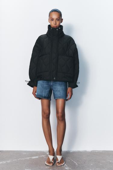 ZW COLLECTION WATER-REPELLENT PUFFER JACKET - Black by Zara