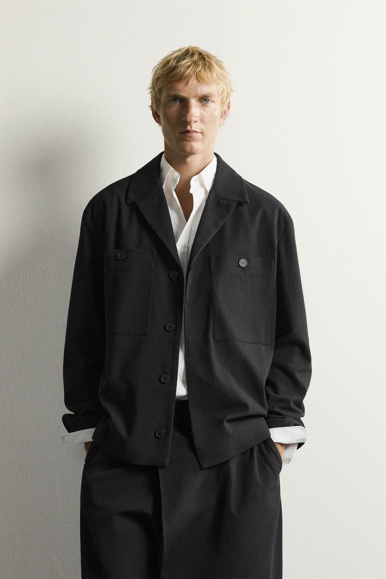 OVERSHIRT RELAJADO CON BOLSILLOS 2