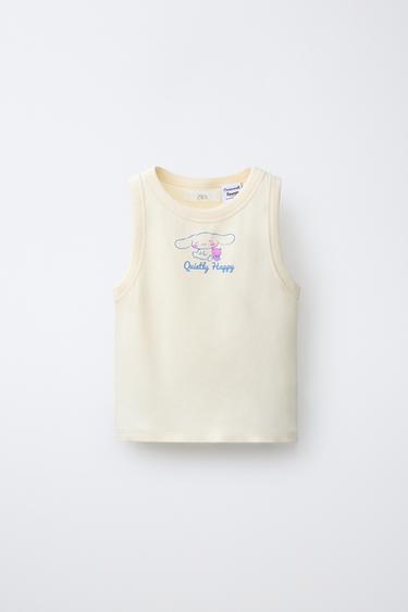 CINNAMOROLL © SANRIO PRINTED TOP - Vanilla by Zara - Image 0