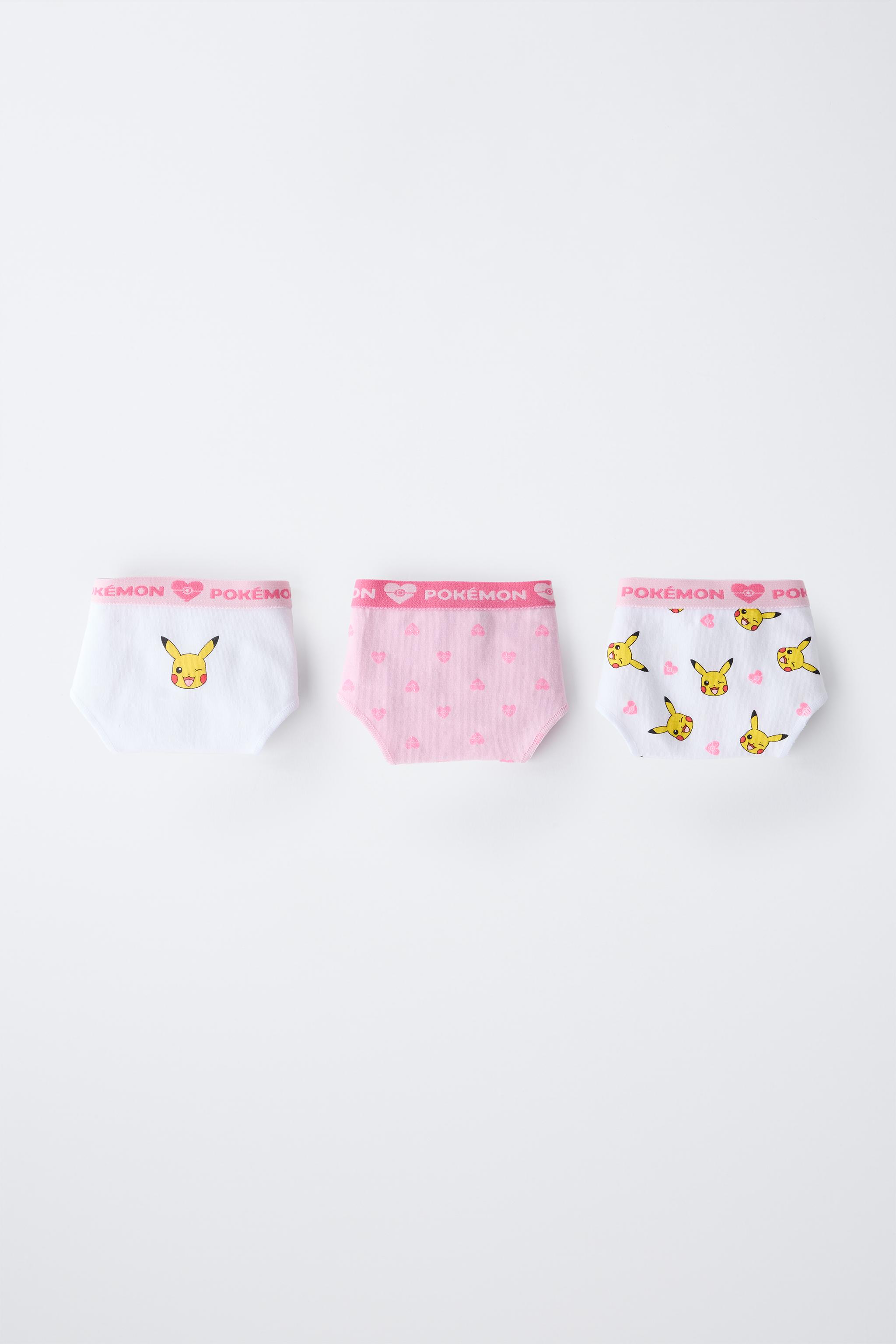 6～14歳/ピカチュウ Pokémon™ ショーツ 3枚セット - ピンク