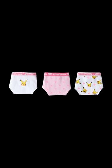 6-14 YEARS/ THREE-PACK OF PIKACHU POKÉMON ™ BRIEFS - Pink by Zara - Image 0