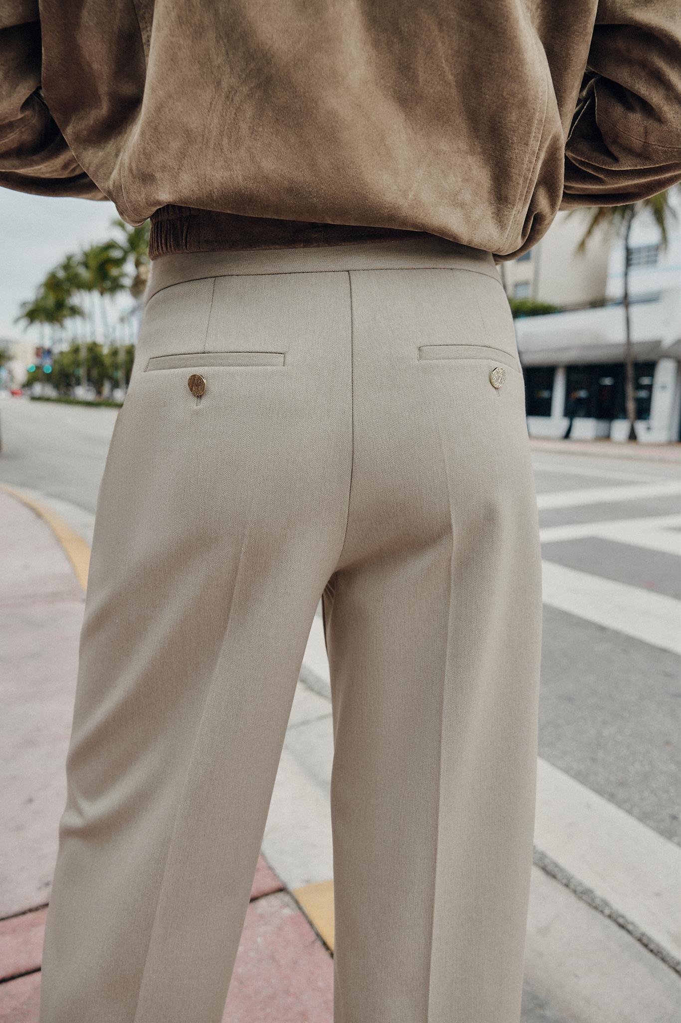 NERVLÜ CULOTTE PANTOLON - Görsel 6
