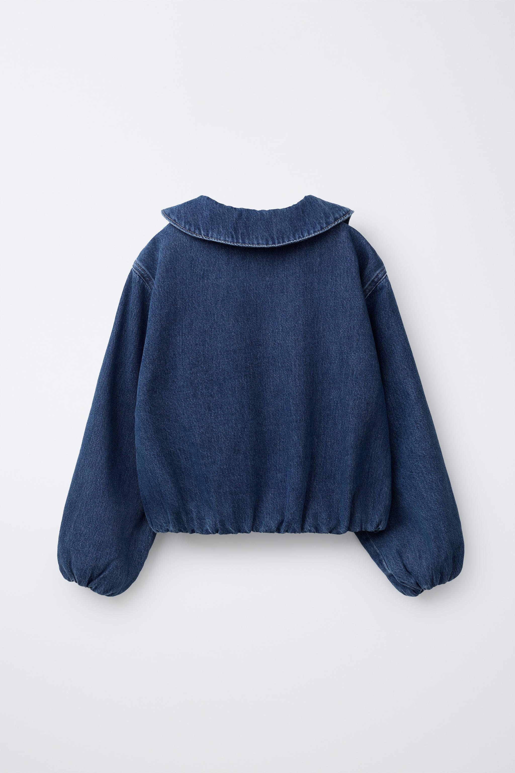 BALLOON DENIM JACKET - Blue | ZARA Spain