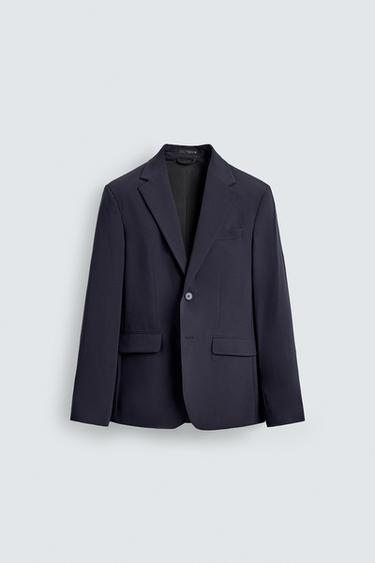 بليزر خفيف للبدلة مريح - بحري by Zara