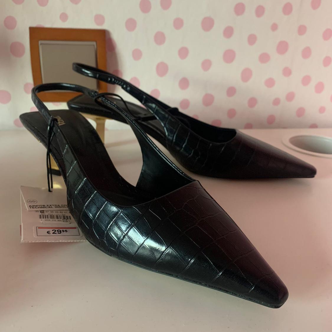 SLINGBACK SHOES WITH METAL HEEL - Image 6