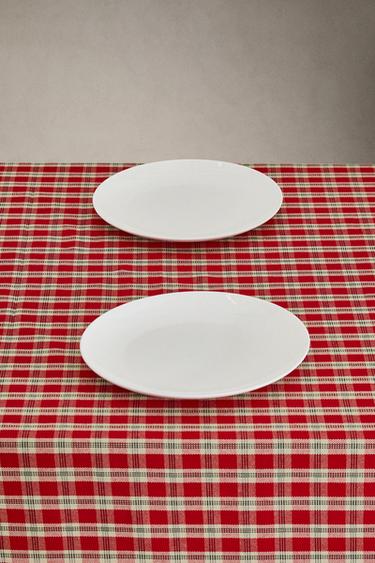 NAPPE COTON FIL TEINT NOËL - Rouge de Zara - Image 1