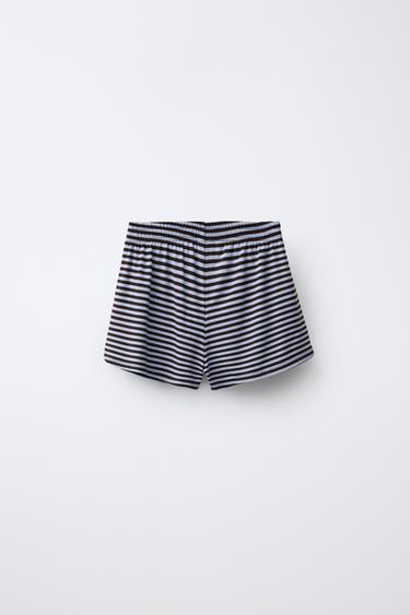 STRIPED T-SHIRT AND BERMUDA SHORTS SET - Blue by Zara - Image 4