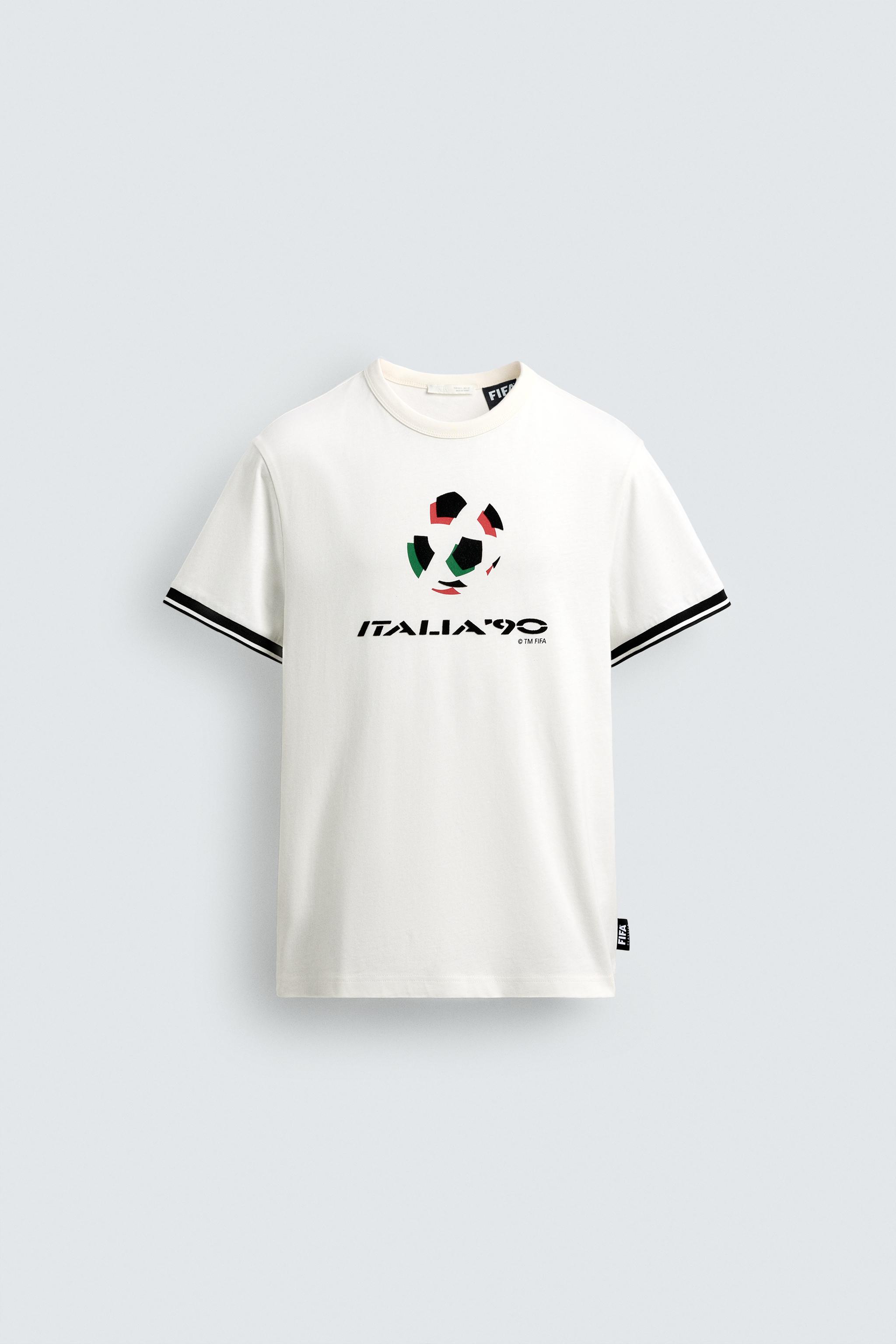 ITALIA 90 FIFA WORLD CUP™ FIFA CLASSICS CONTRAST T-SHIRT - White