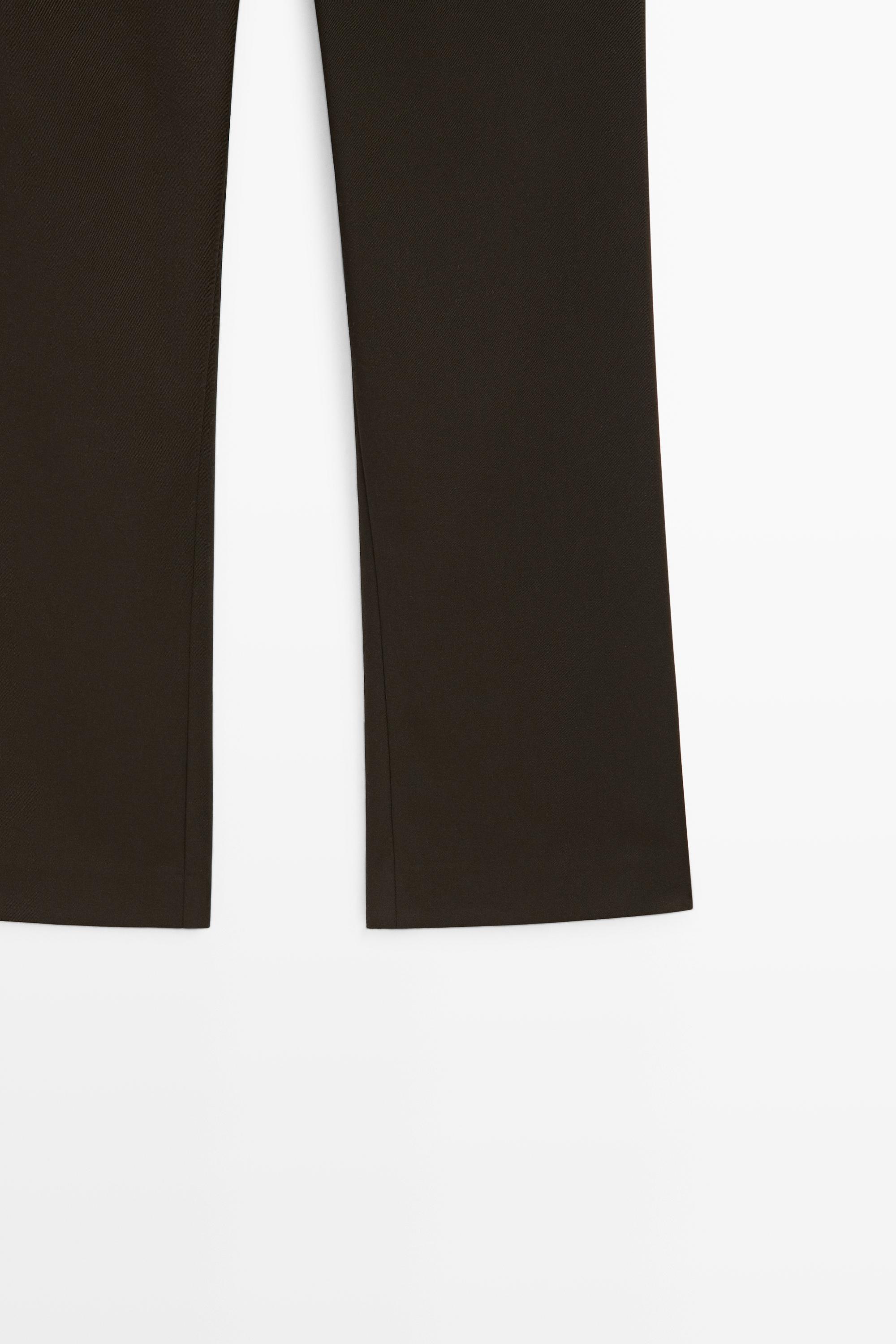 Stretch kick flare pants