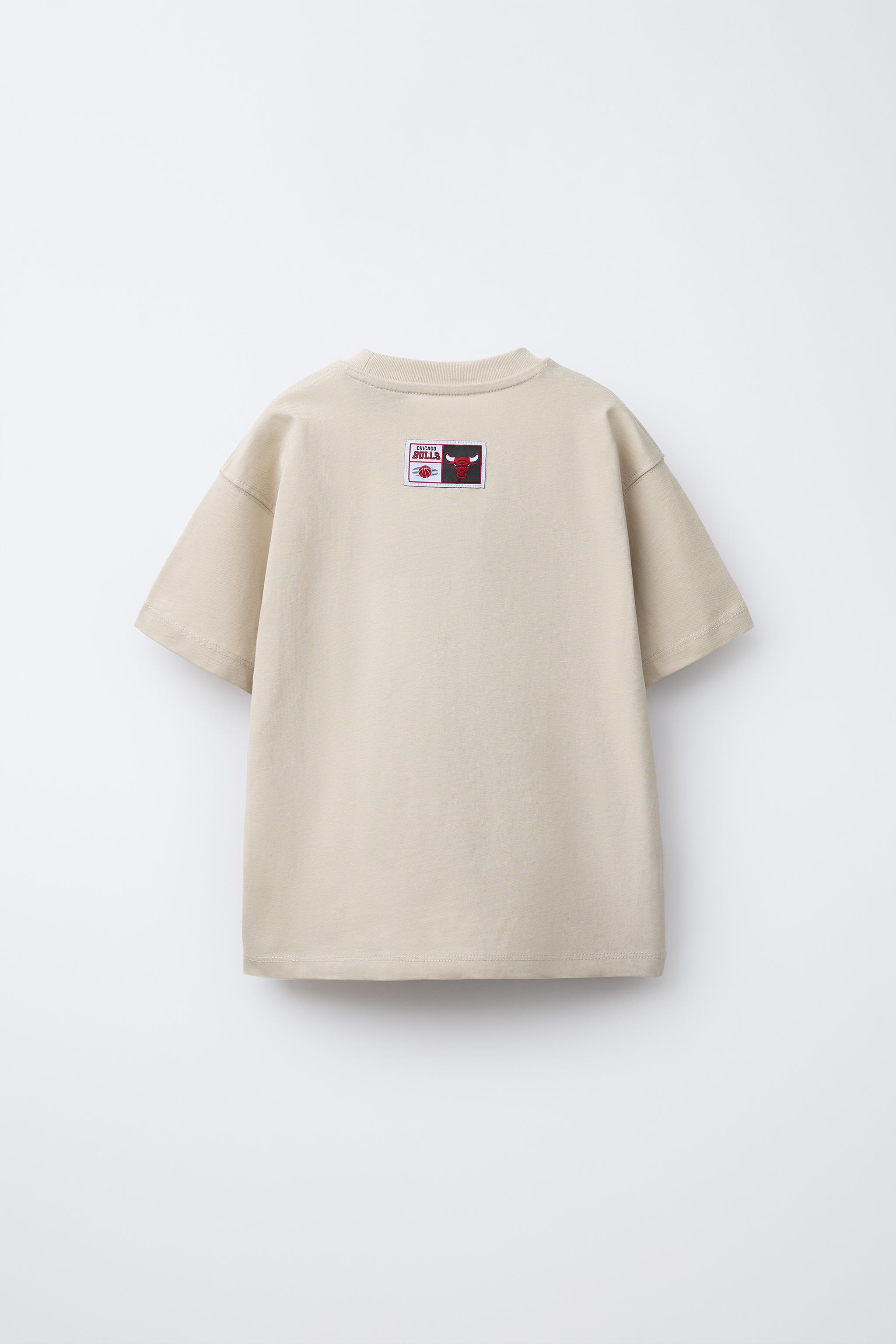 NBAブルズアップリケコットンジャージーTシャツ NBA】シカゴ・ブルズ ルーズフィットTシャツ（BULLS）｜wowshop