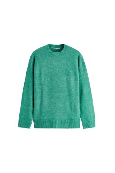 TEXTURED KNIT SWEATER