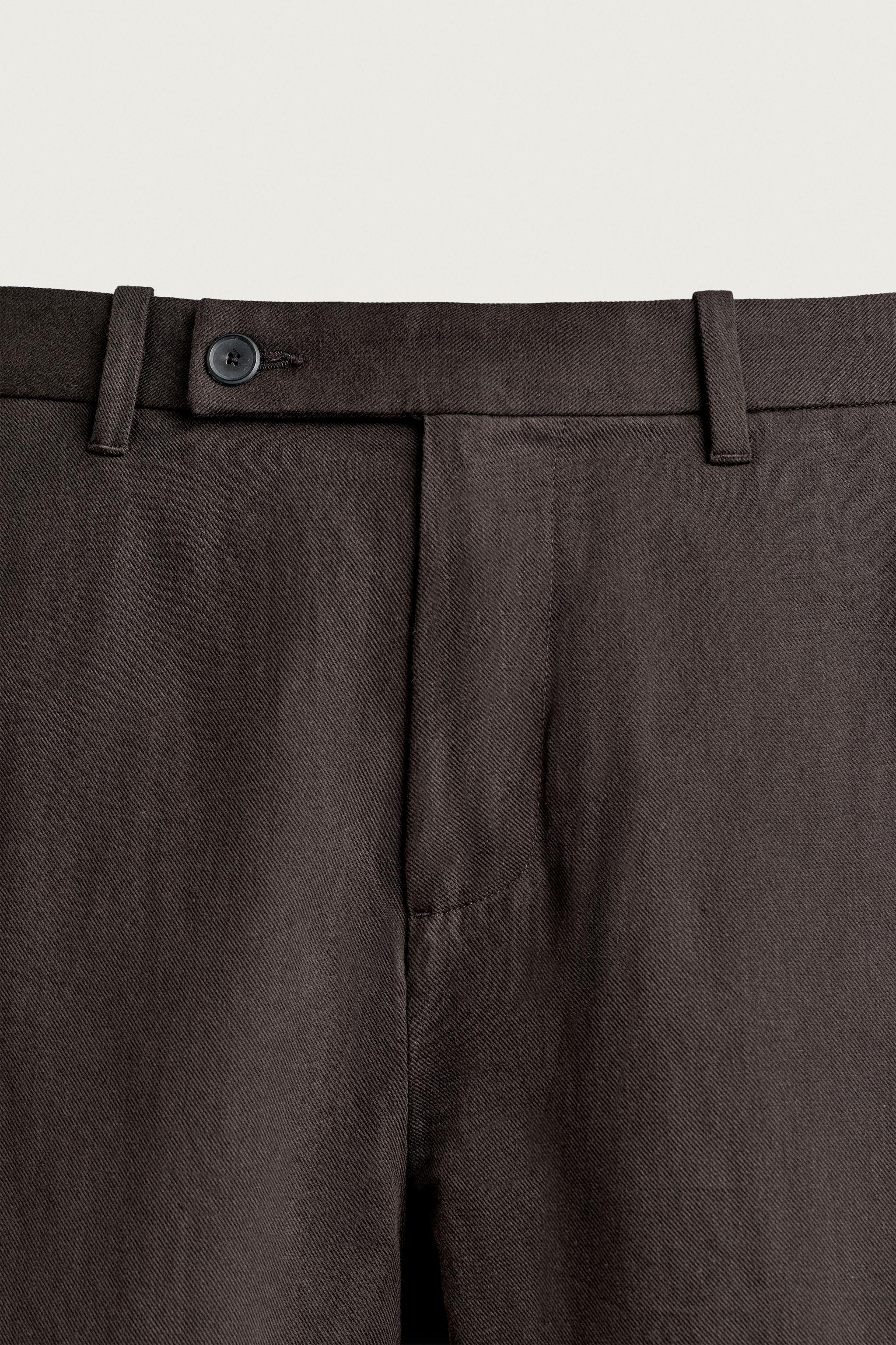 BARREL-FIT PANTS