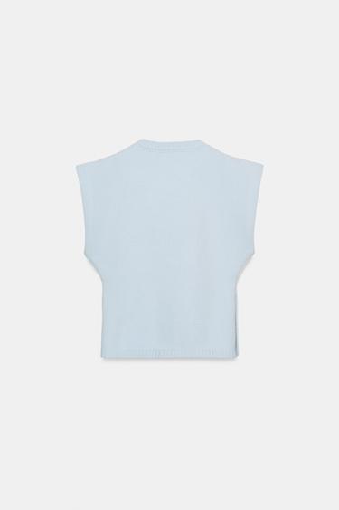 ARMILLA DE PUNT AMB ESQUENES MARCADES - Blau de Zara