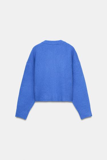 SOFT KNIT CARDIGAN - Bluish by Zara - Image 2