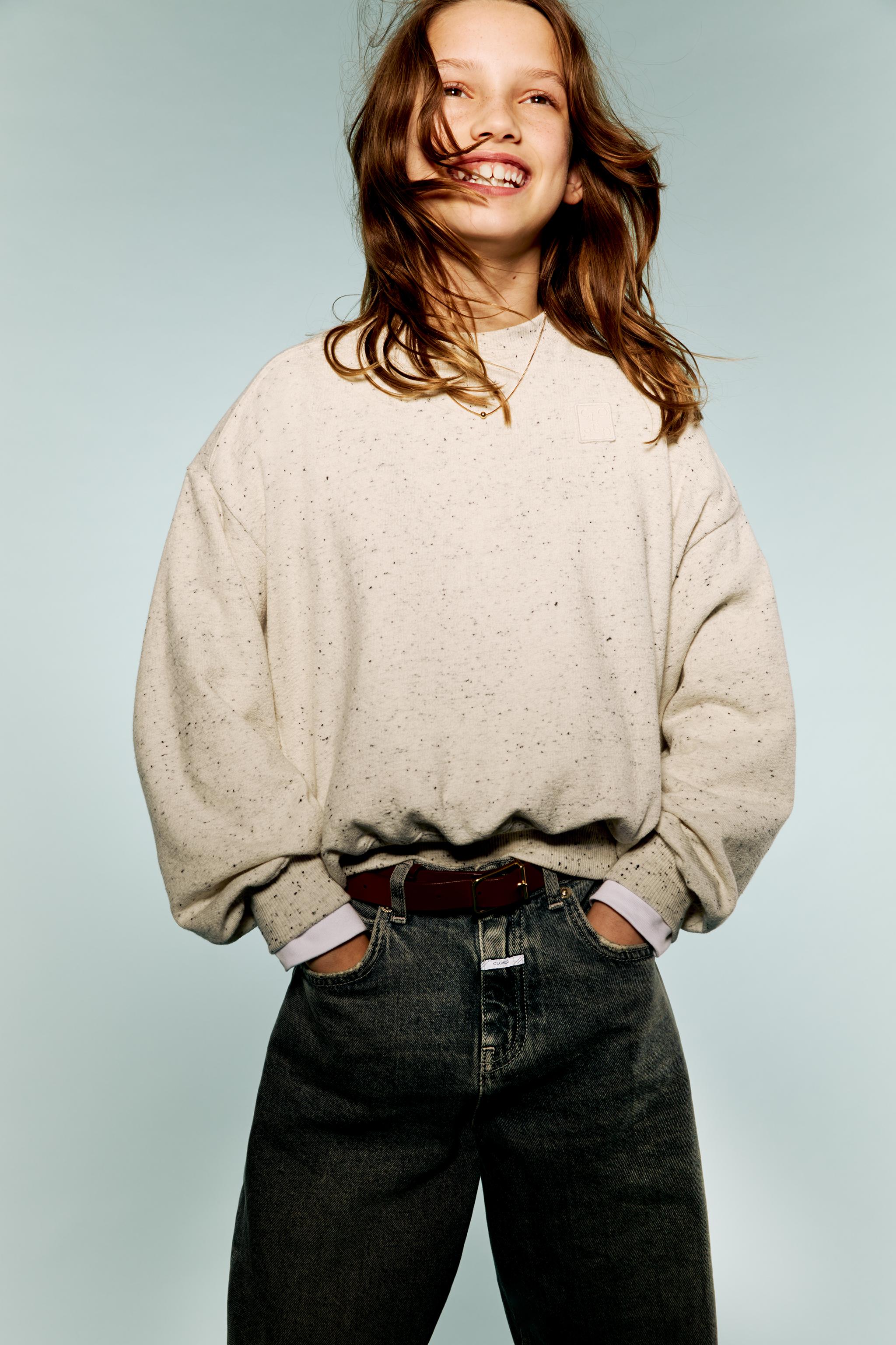 CLOSED © Button-Down Sweatshirt