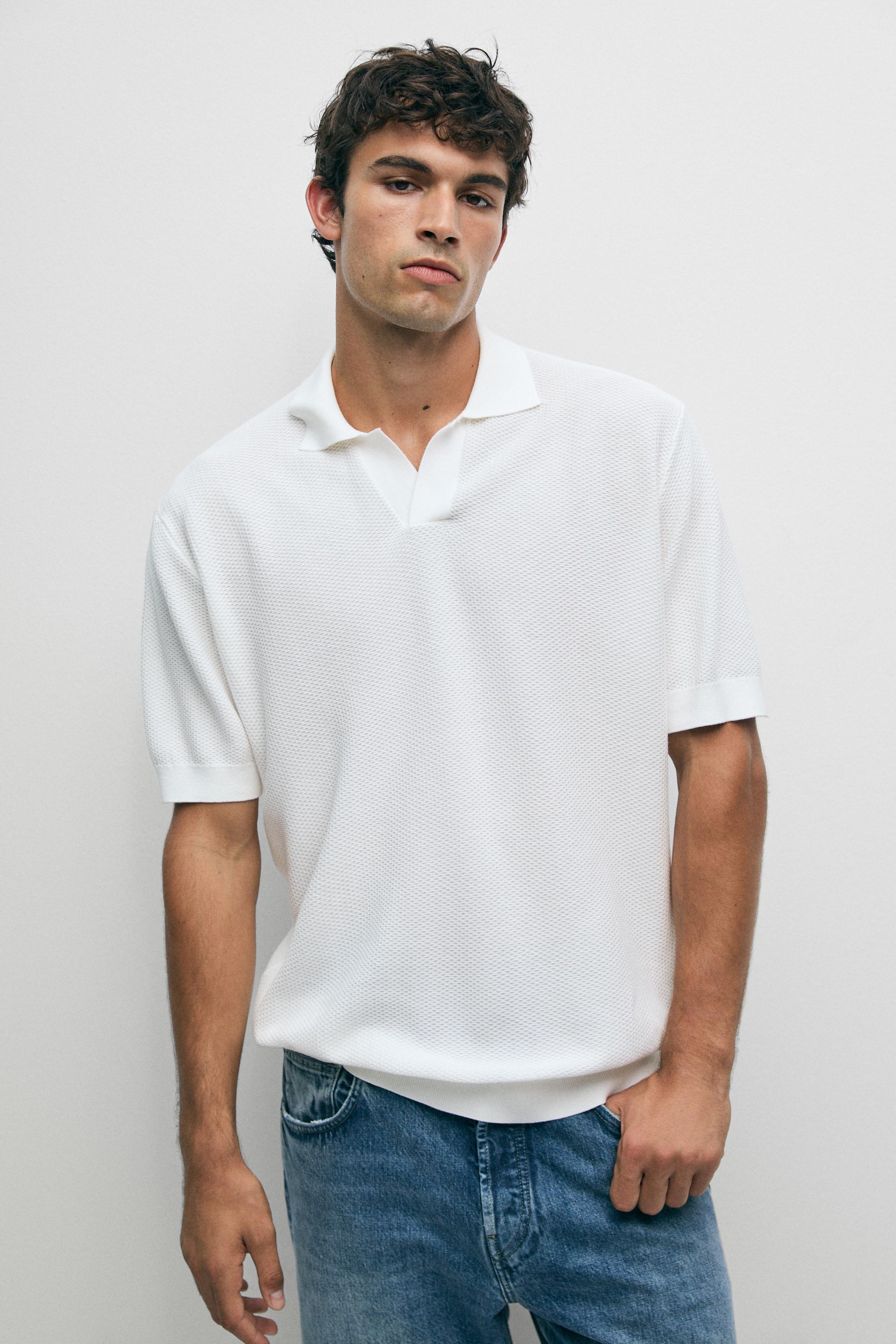 Polo en maille 100 % coton