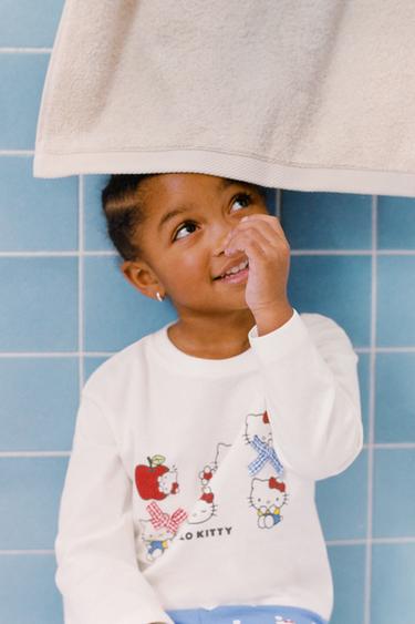 2-6 AÑOS/ PIJAMA HELLO KITTY © SANRIO - Azul de Zara