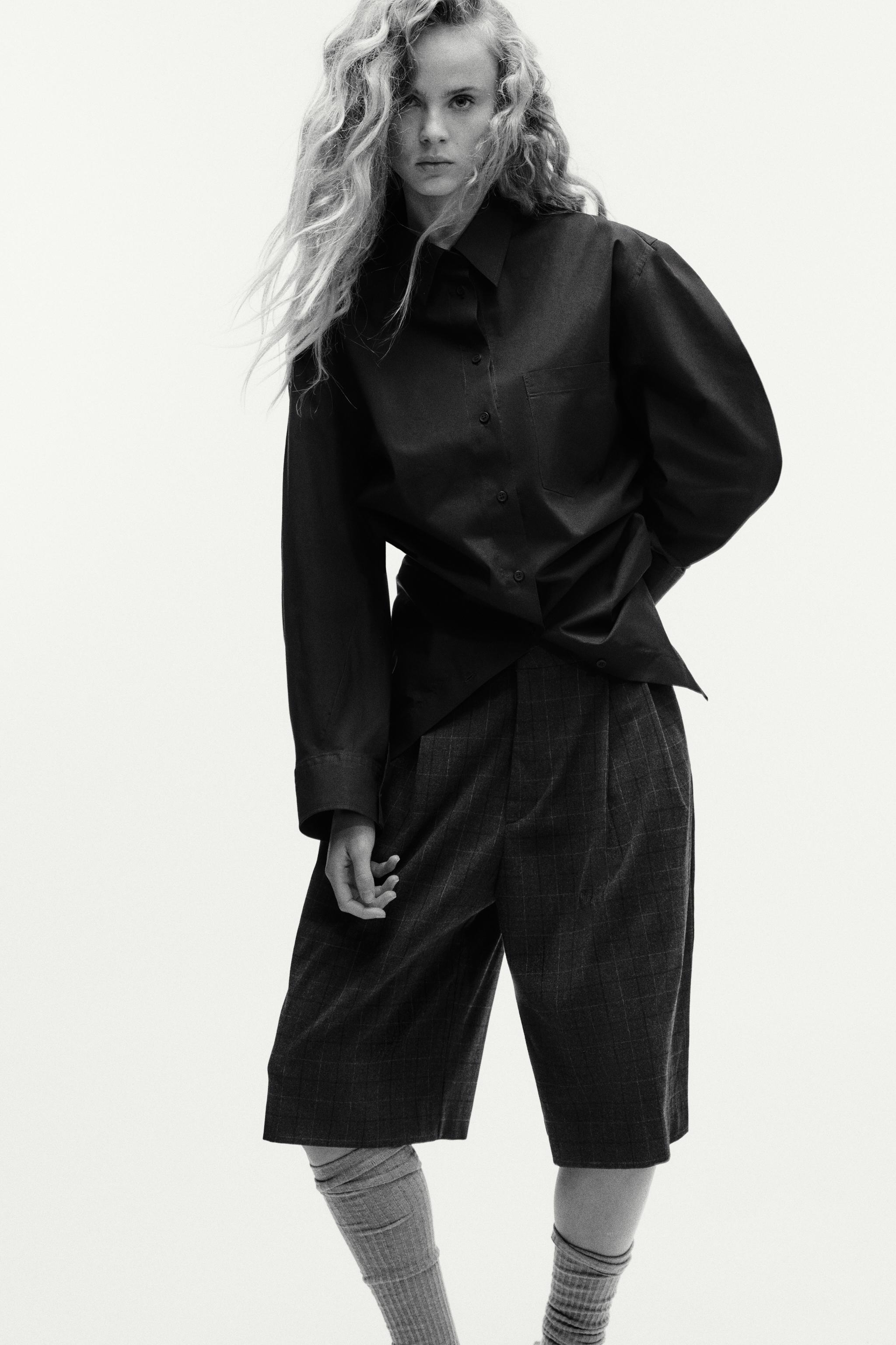 OVERSIZED POPLIN SHIRT