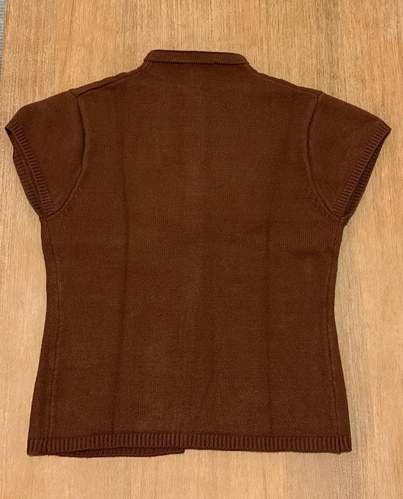 BUTTONED KNIT TOP - Image 3