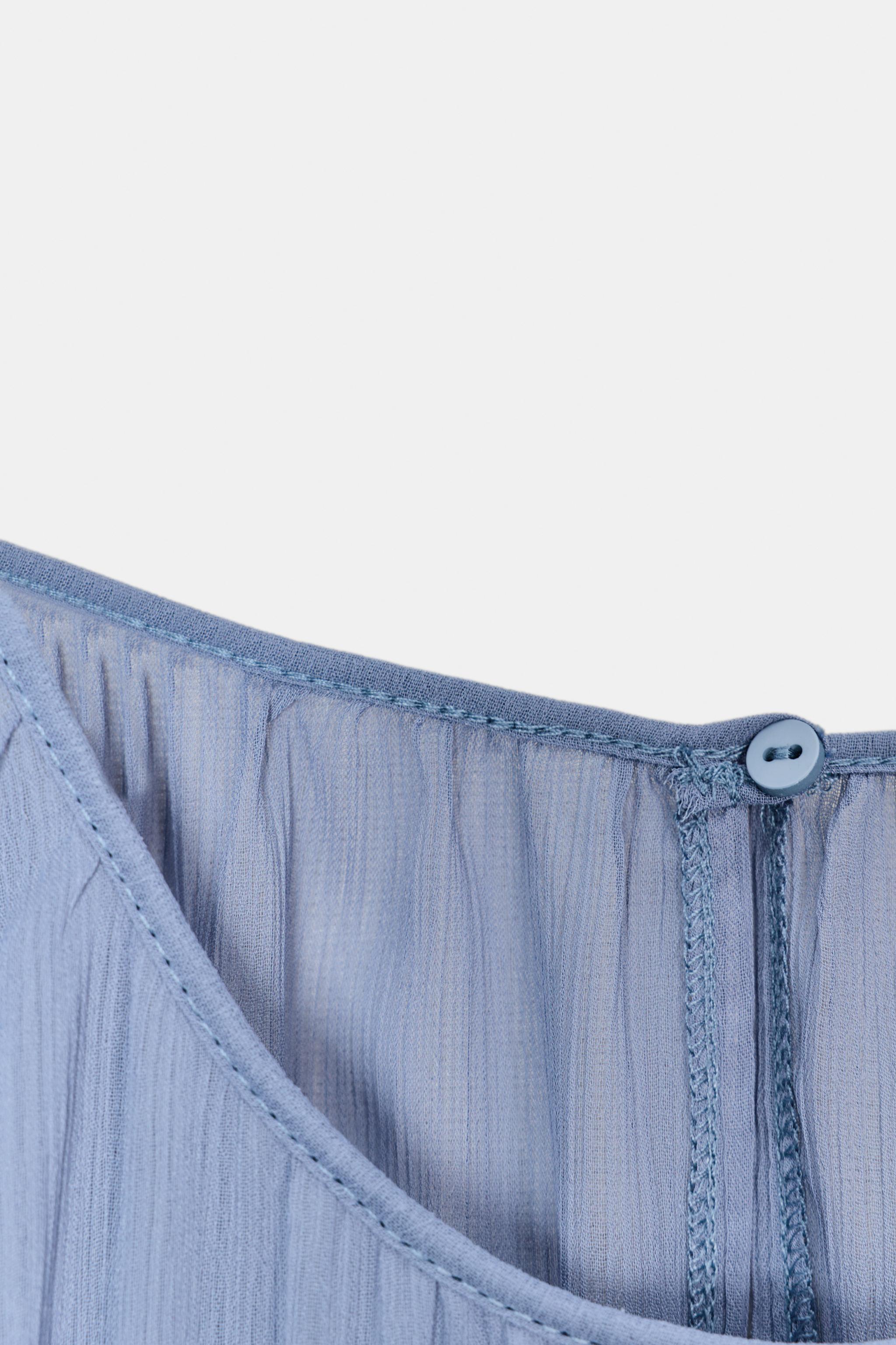 TOP BIMATIÈRE EN GEORGETTE
