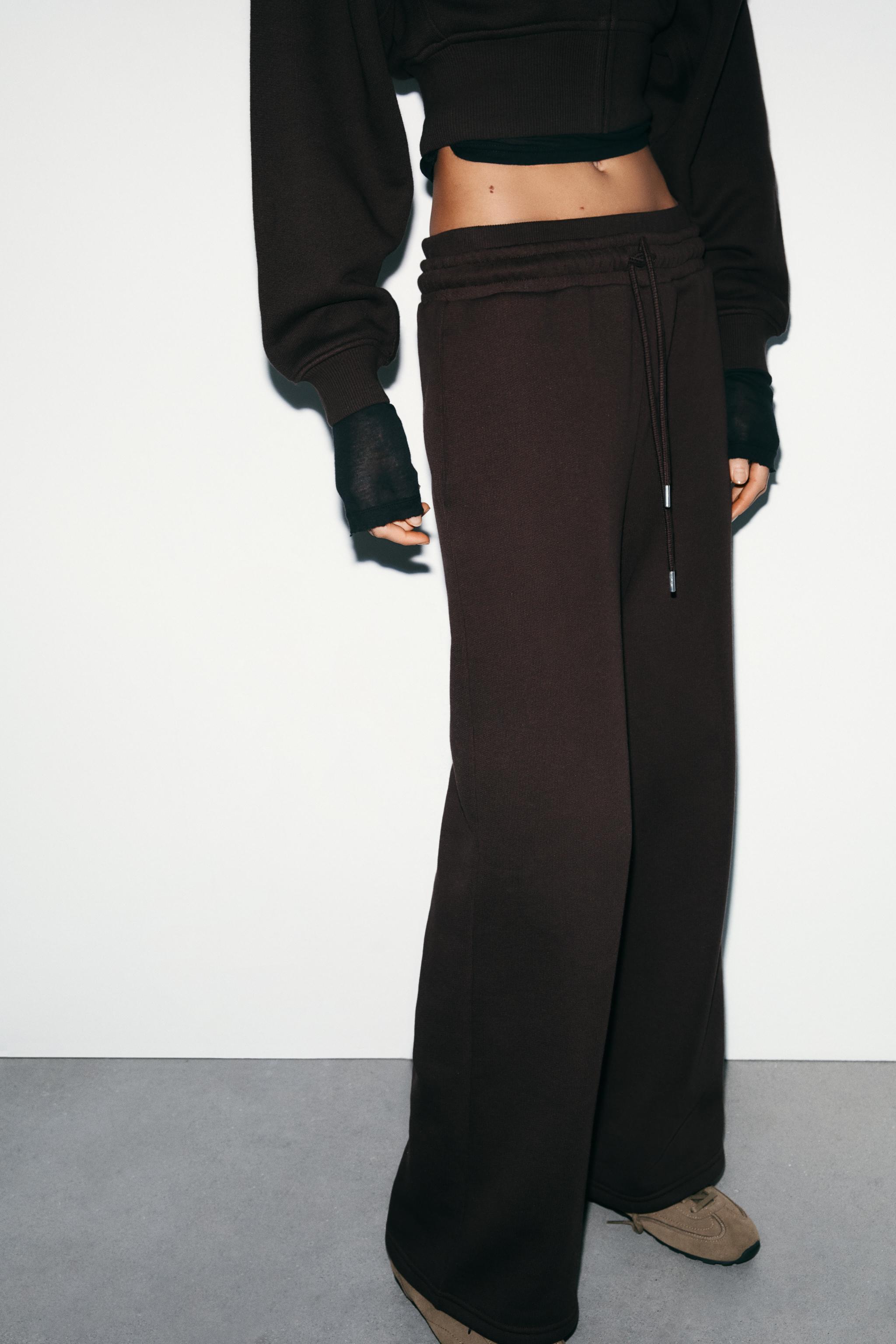 PANTALON DROIT EN MOLLETON