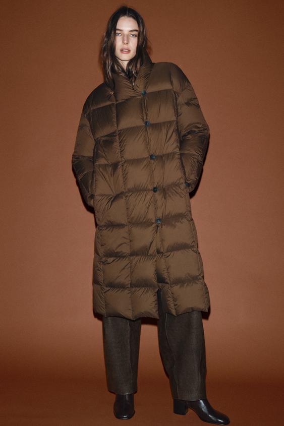 Piumino Zara Donna Ultralight Caldo E Antivento Giacca Donna Super