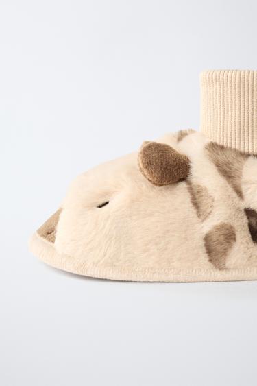 GIRAFFE SLIPPERS - Sand Brown by Zara - Image 5