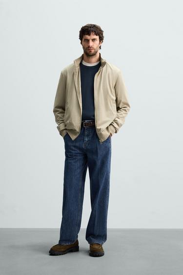 Zara TECHNICAL BOMBER JACKET - Beige / Taupe brown - Image 0