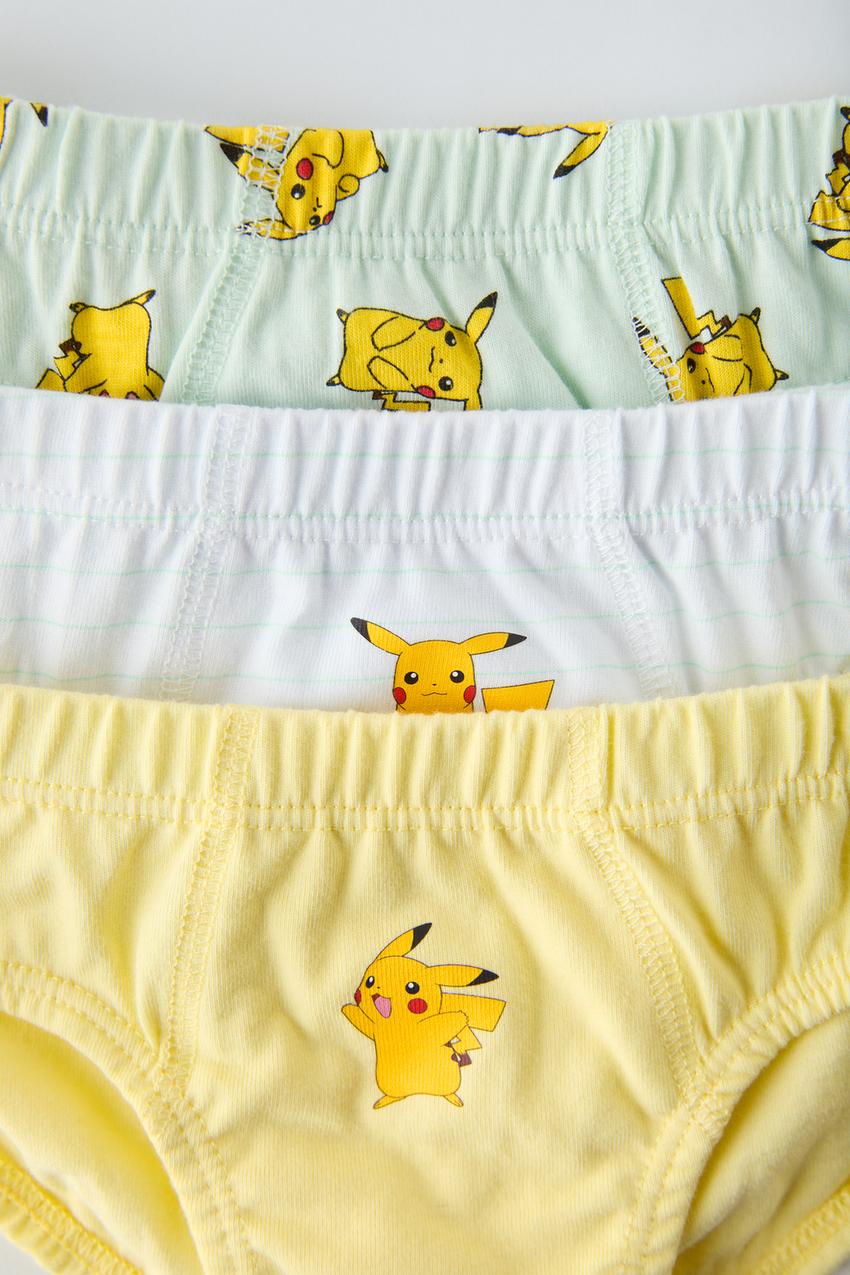 Pikachu print boxers
