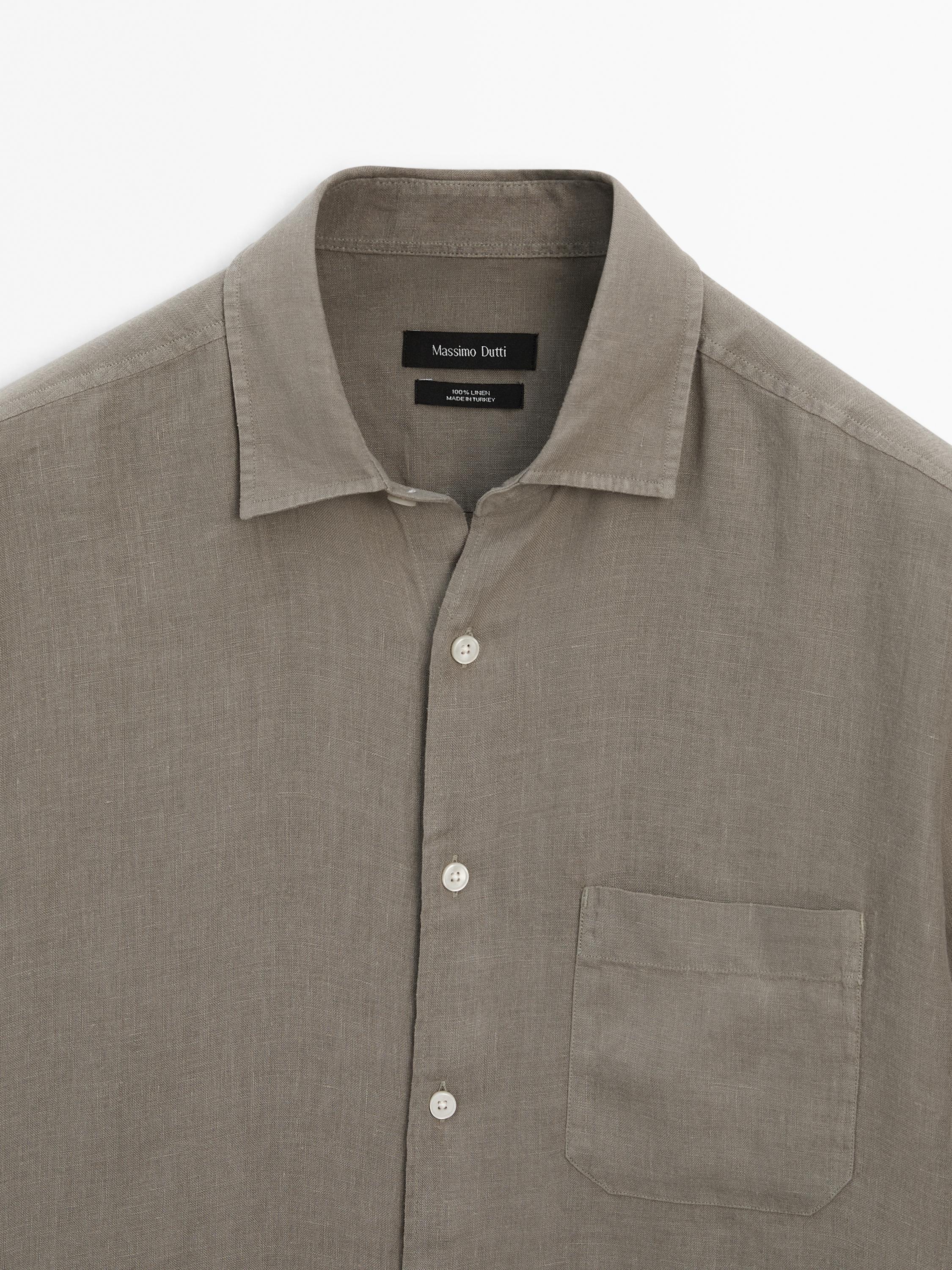 Chemise regular avec poche