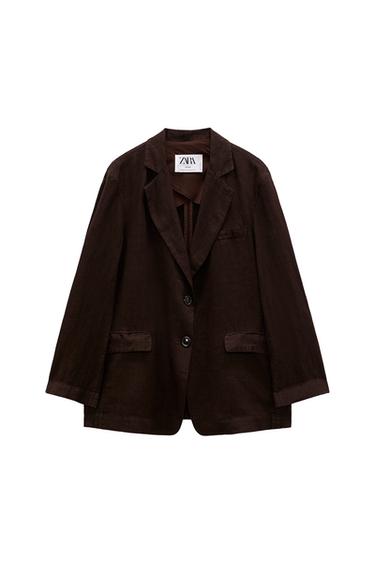 OVERSIZE LINEN BLAZER - LIMITED EDITION