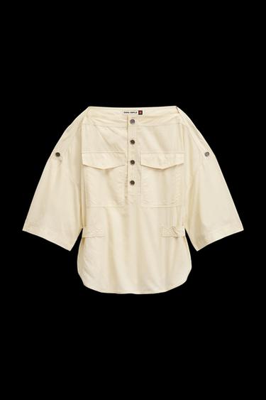 Zara BT SHRT 14 - Oyster-white - Image 0