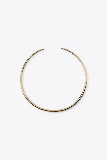 Zara METALNA OGRLICA CHOKER – zlatno