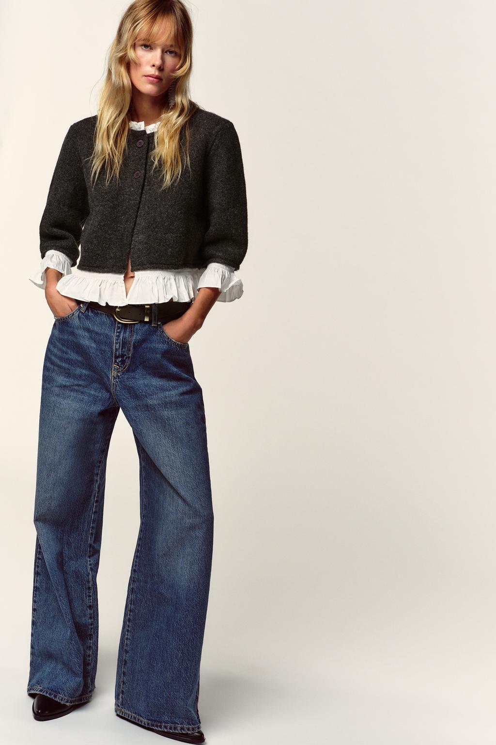 CHAQUETA PUNTO COMBINADA POPELÍN