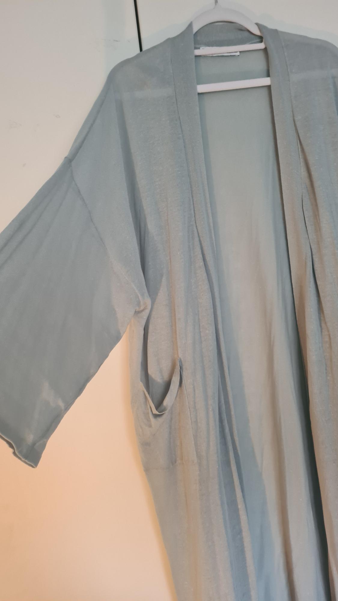 LONG KNITTED CARDIGAN - Image 3