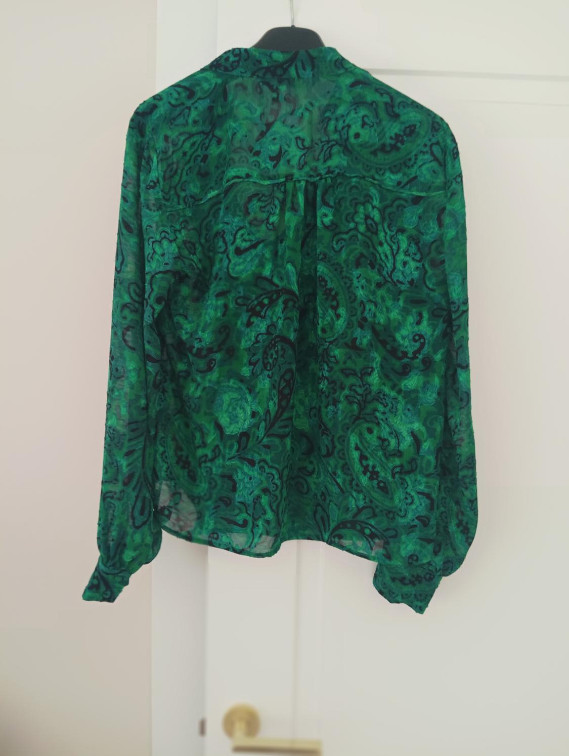 PRINTED BLOUSE WITH RUFFLES - Image 2