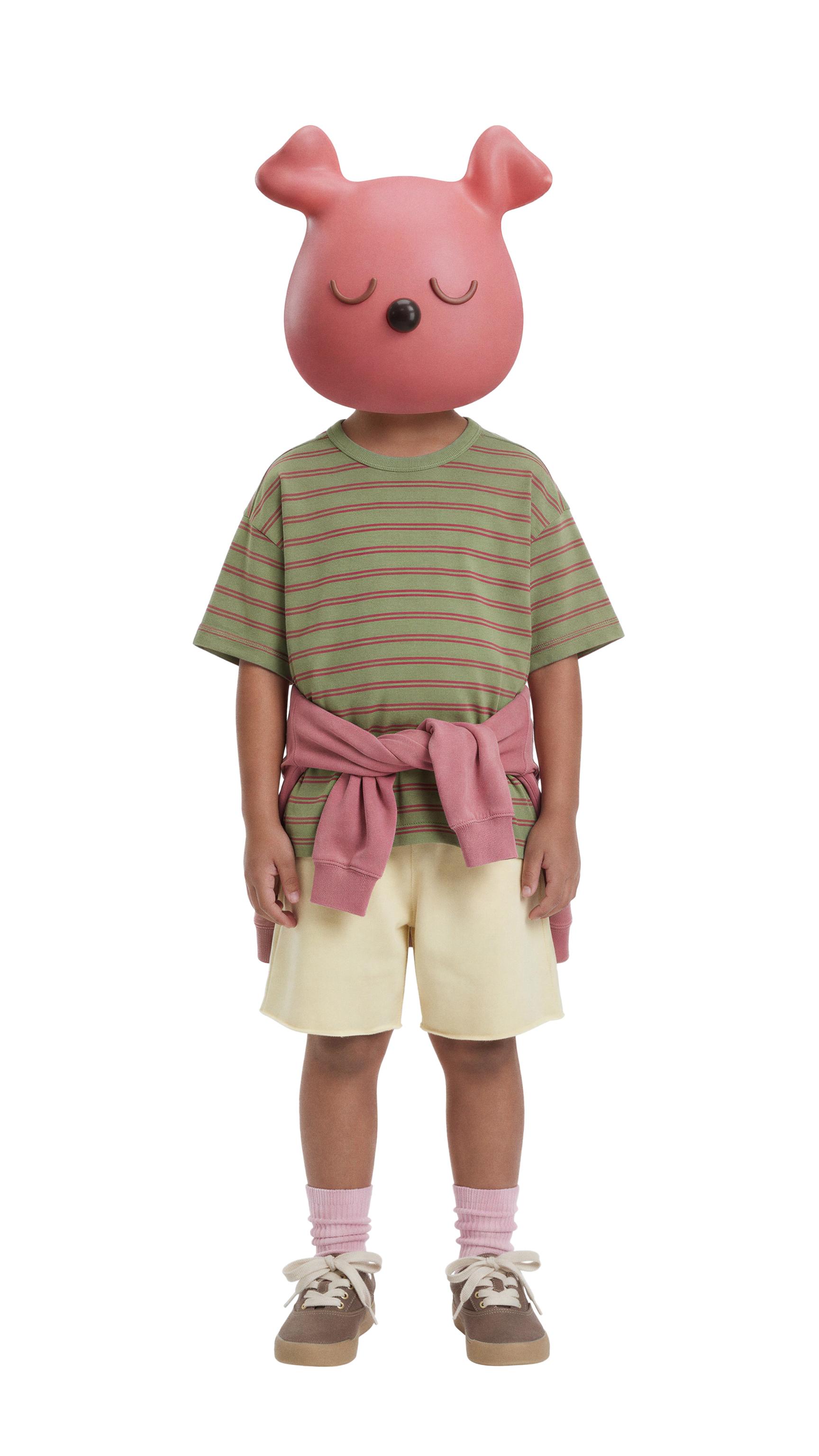 PLAIN SHORTS — Yellow