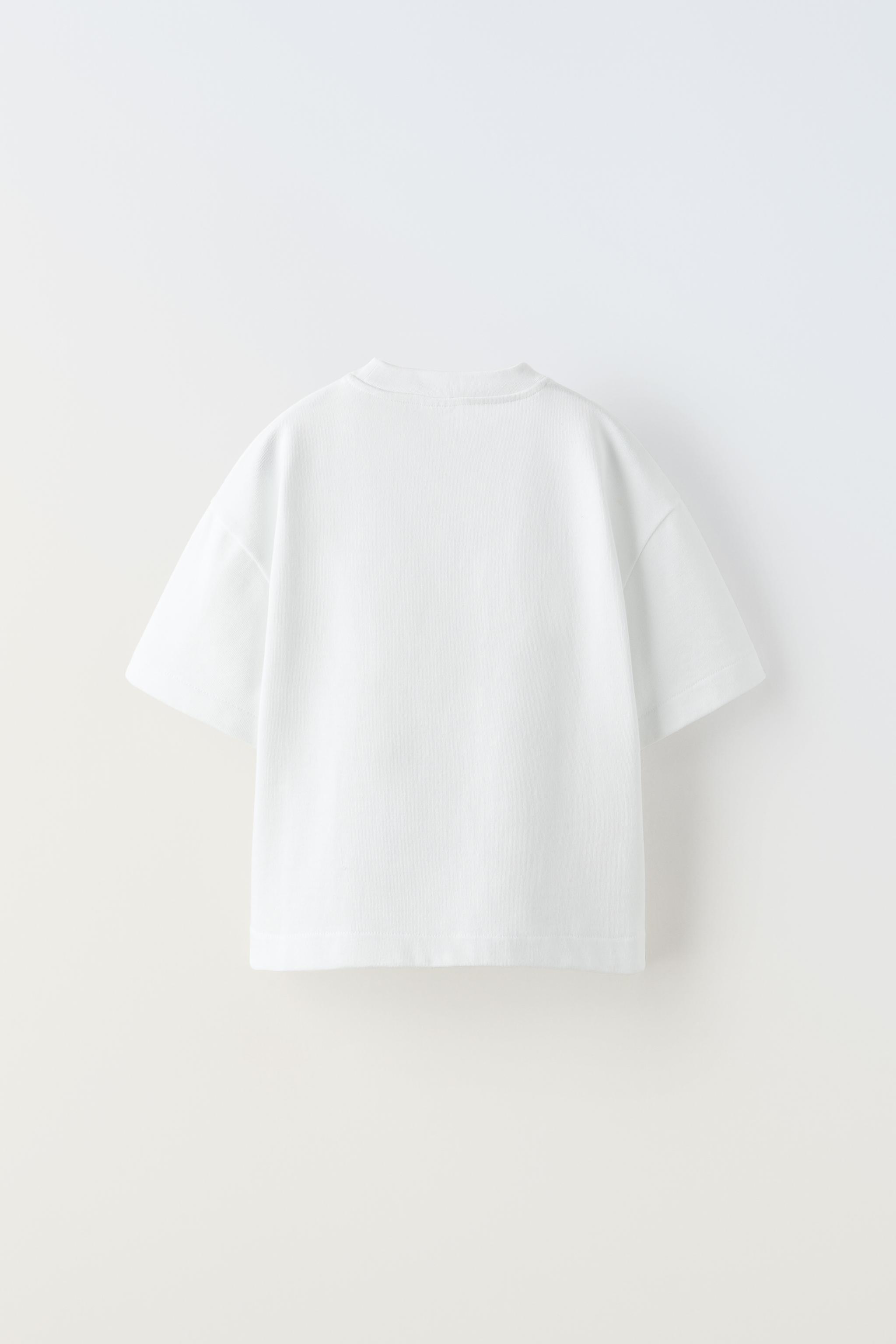 TRUE NEUTRALS ヘビーウェイト Tシャツ - ホワイト | ZARA Japan / 日本