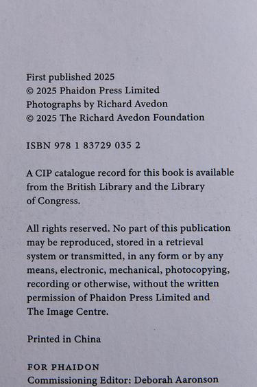 LIVRE RICHARD AVEDON IMMORTEL - Gris de Zara - Image 3