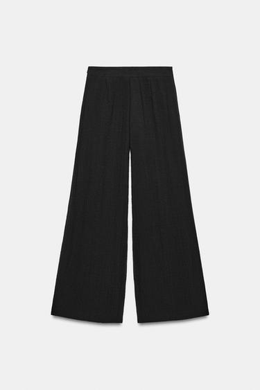 PANTALON PARÉO LARGE - Noir de Zara - Image 6
