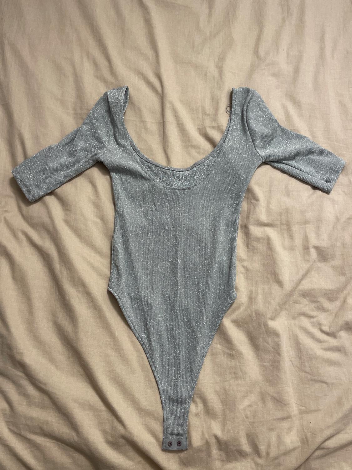 METALLIC THREAD BODYSUIT - Image 2