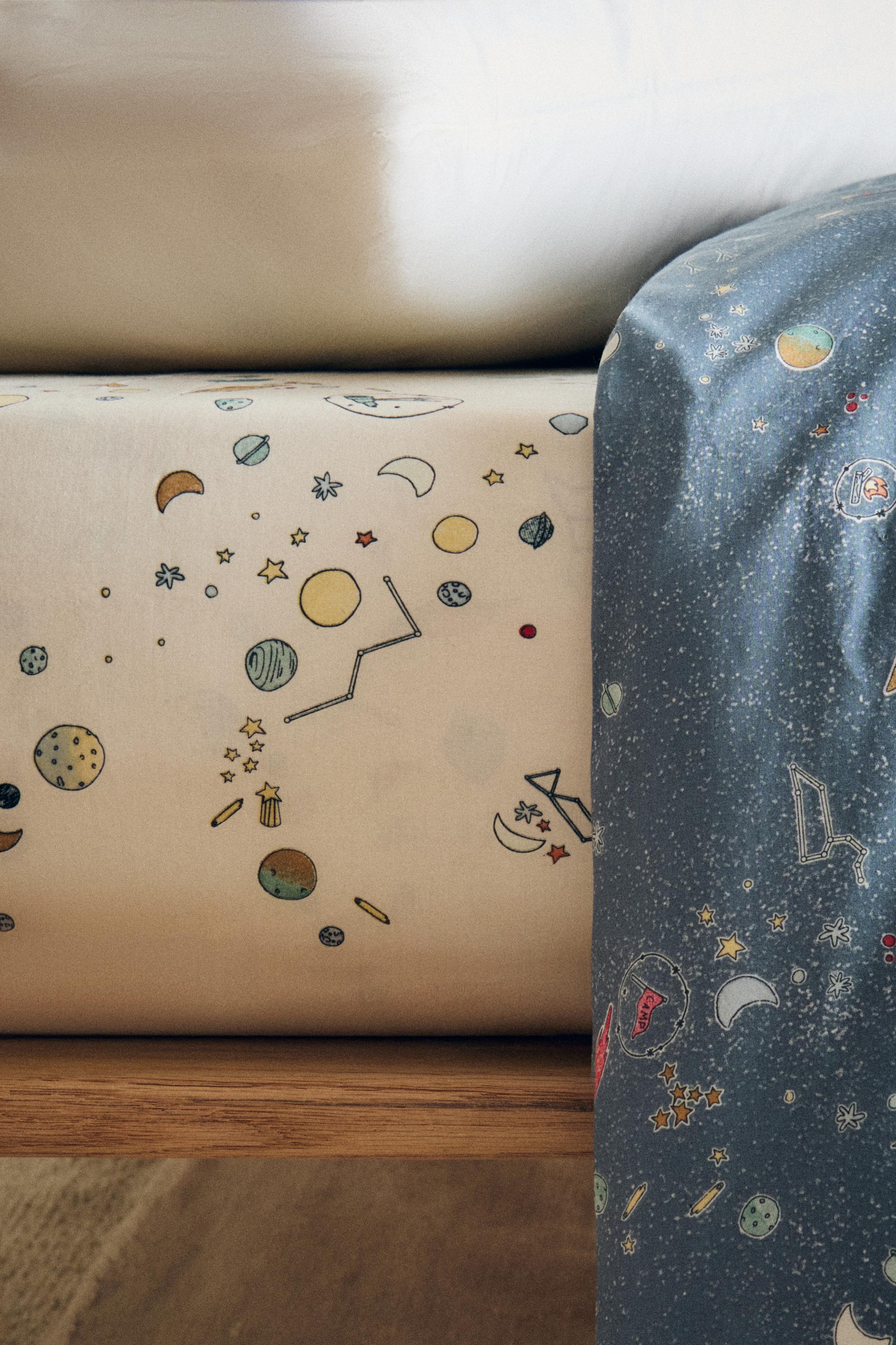 CHILDREN’S SPACE FITTED SHEET
