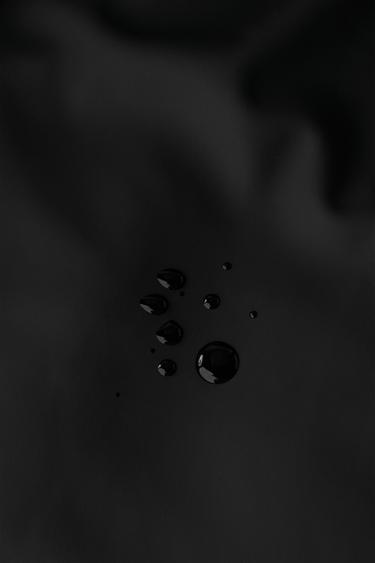 RUBBERISED WATER RESISTANT JUMPSUIT - Black by Zara - Image 4