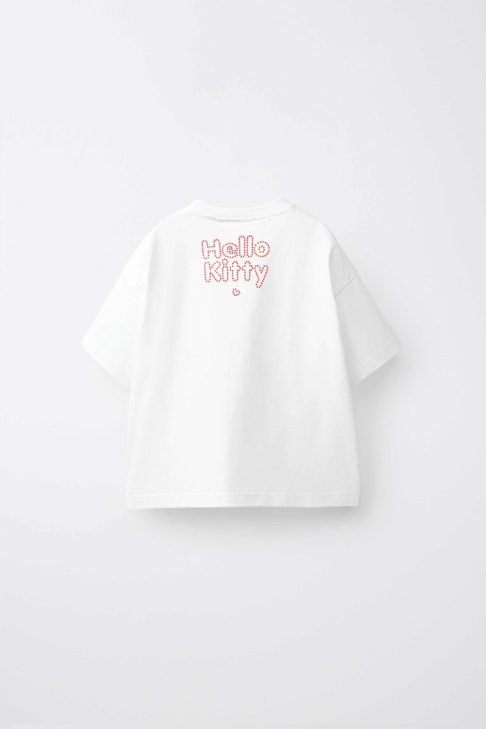 Детские футболки Zara HELLO KITTY © SANRIO T-SHIRT — фото 3