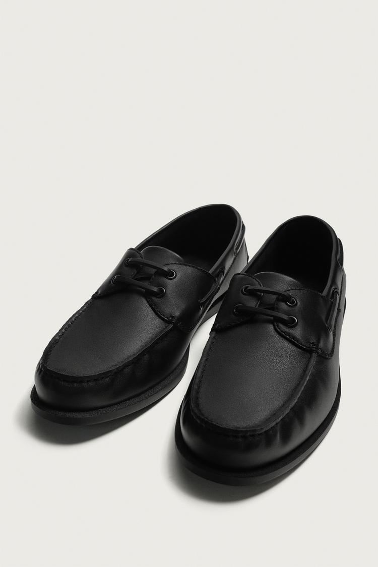 Zapatos náuticos de cuero 5