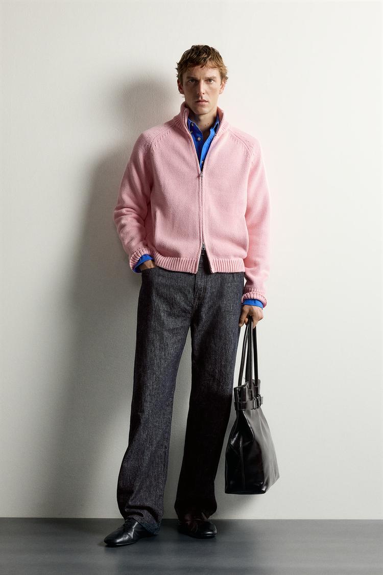 ZIP CARDIGAN