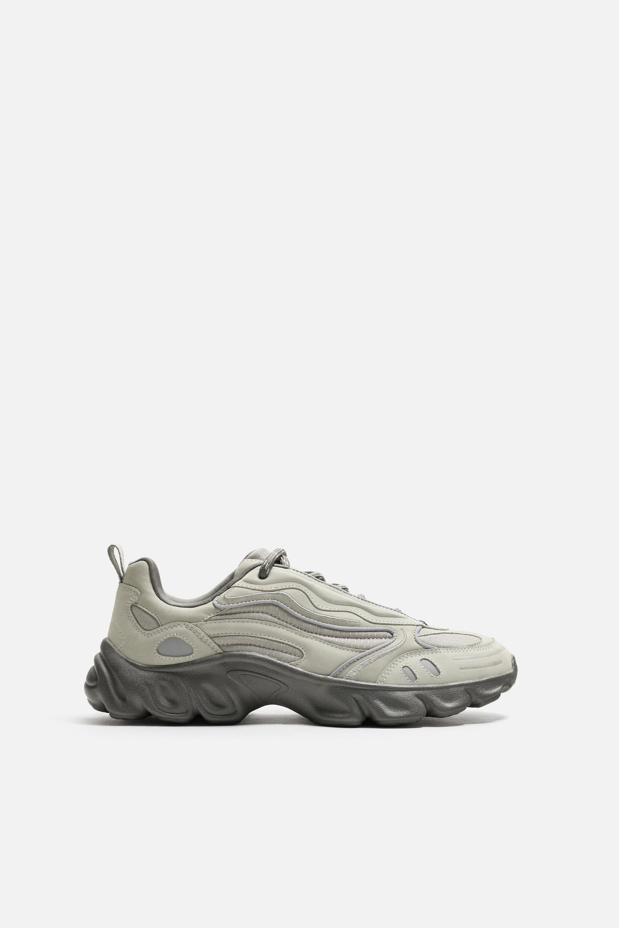 さゆ★ペルソール CHUNKY SOLE SNEAKERS - White | ZARA United States
