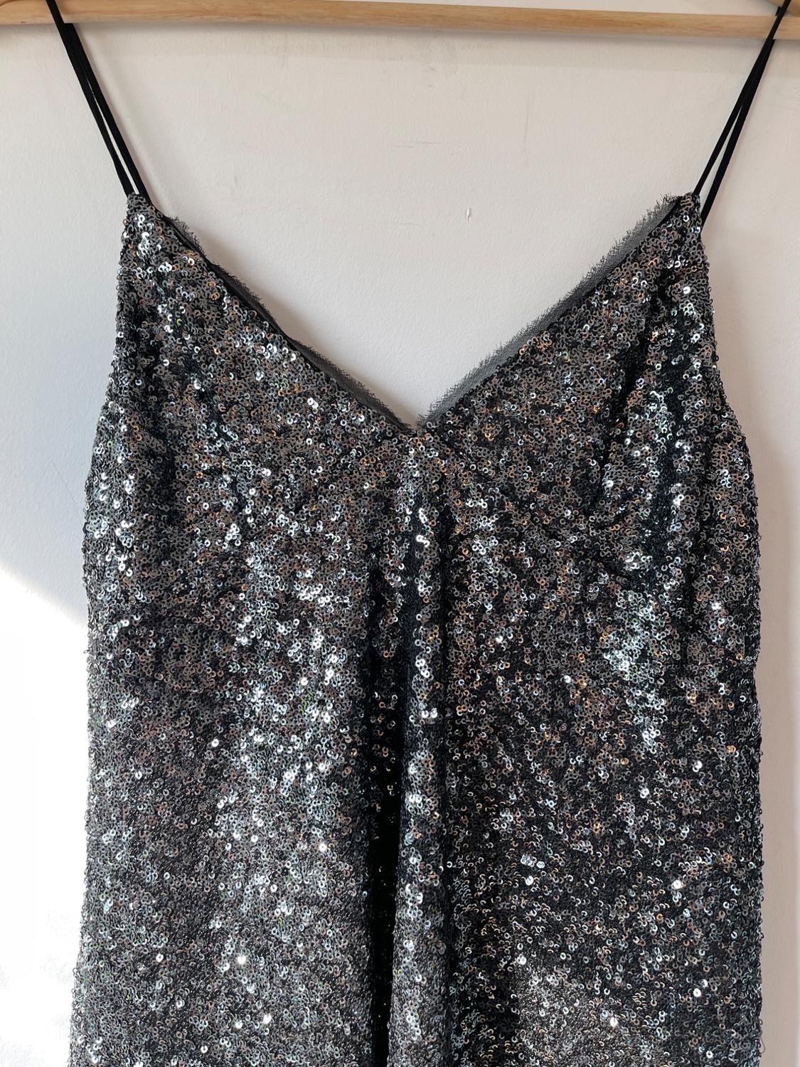 VESTIDO MINI LANTEJOULAS - Image 4