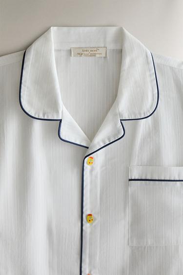 PYJAMA LIMONCELLA X THE ANIMALS OBSERVATORY - Blanc cassé de Zara - Image 2