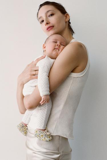 OPEN-KNIT TROUSERS - White by Zara - Image 5